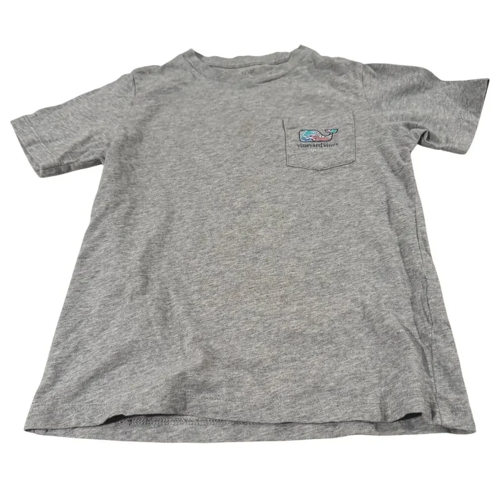 Vineyard Vines Size 6 Short Sleeve Pocket Shirt - Picture 2 of 5